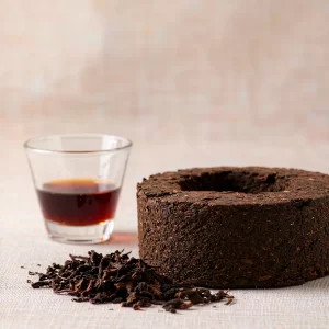 Ripe Puer Tuo Cha 2018 dry tea leaves