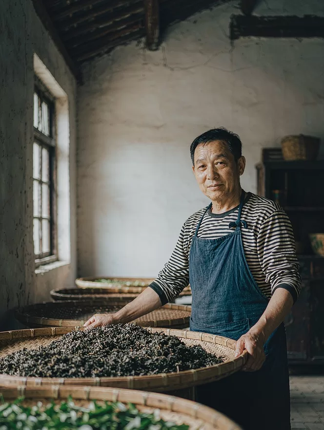 Chen Weiguo, second-generation tea maker